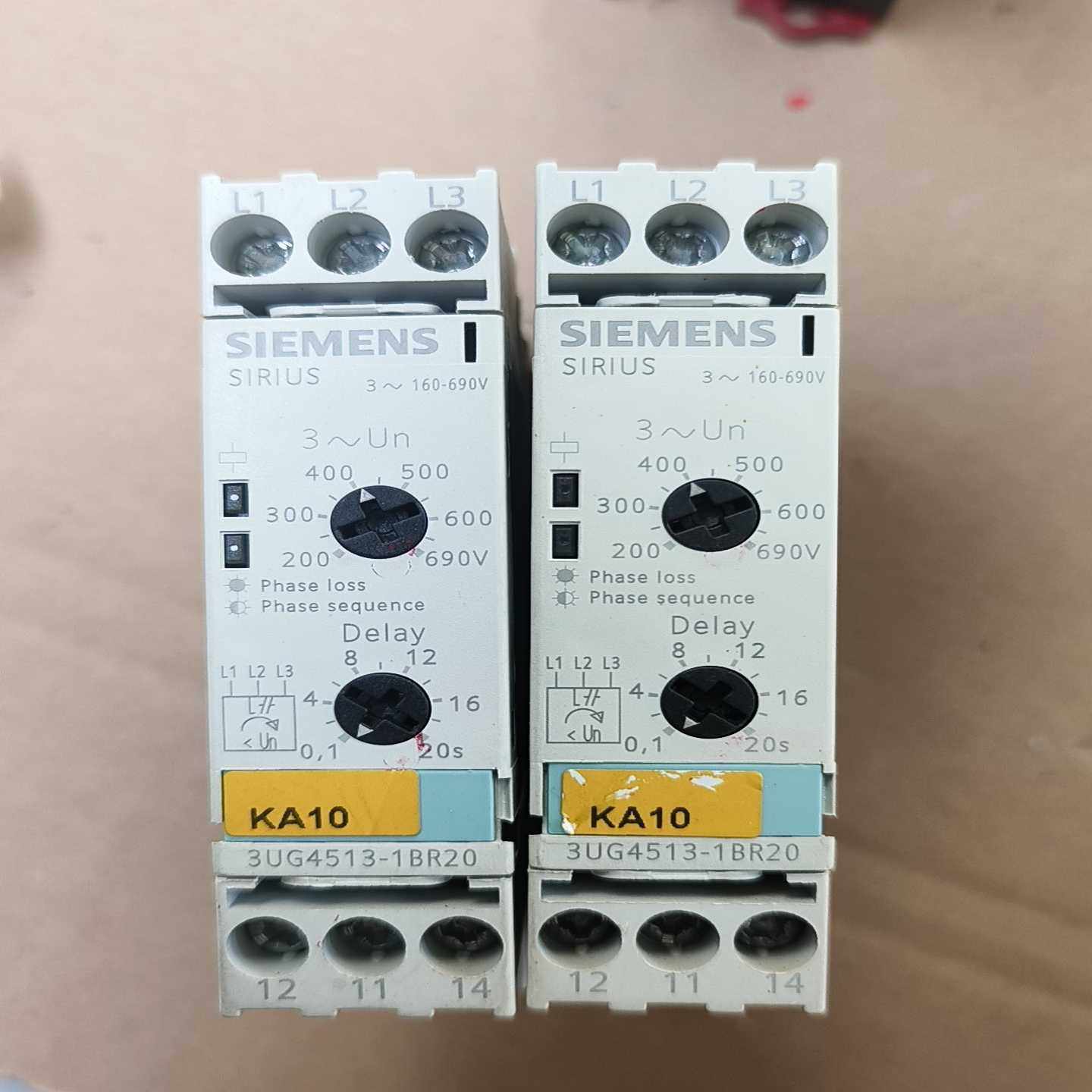 西门子3UG4513-1BR20，拆机功能包好，2个打包包--议价商品