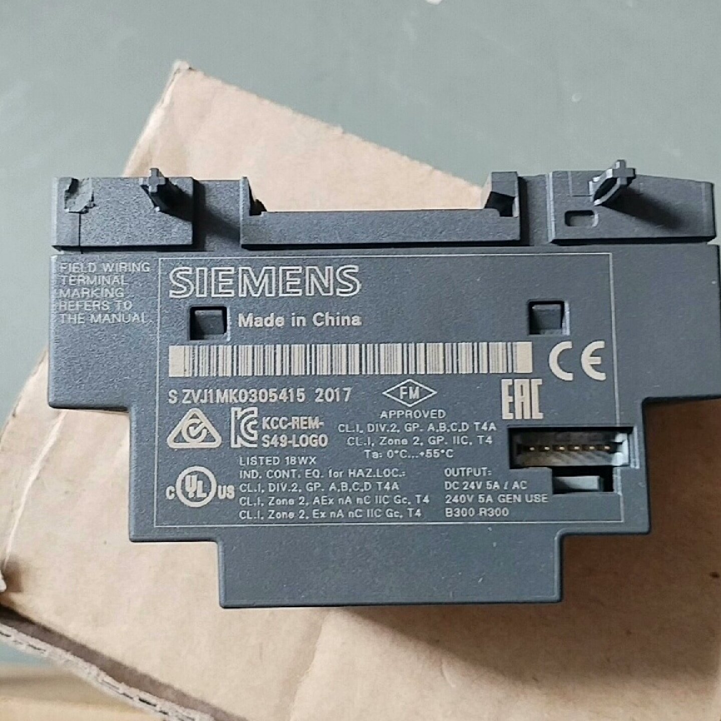 西门子LOGO扩展模块DM8 230R,型号6ED1 055--议价商品