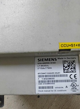 6FC54470AA000AA1西门子810D模块正品拆议价