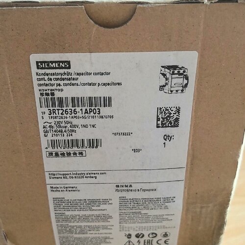 【询价】3RT2636-1AP03接触器  德
