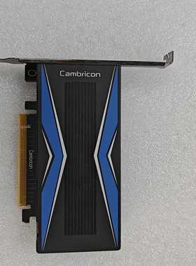 CambriconMLU100-D4专业加速卡，黑色蓝条--议价商品