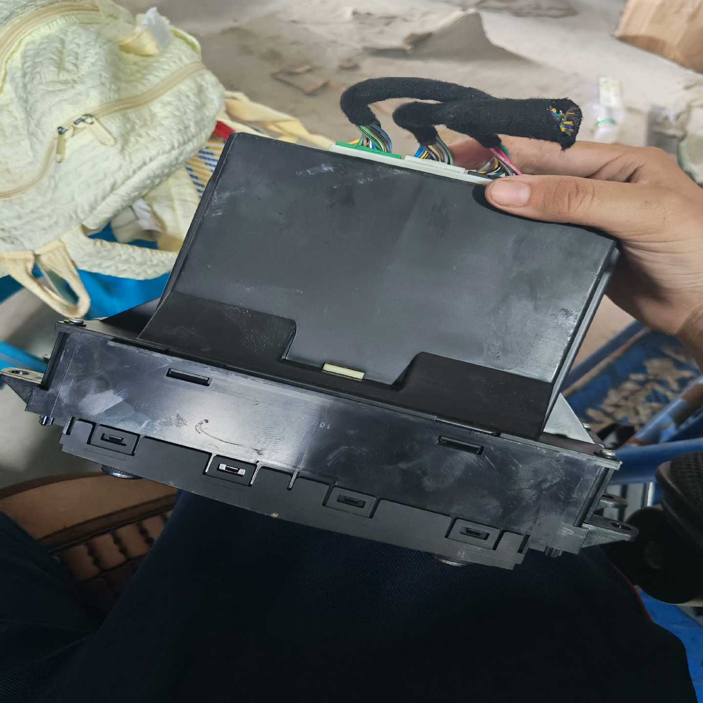 凯迪拉克赛威原装拆车空调控制面板，型号TD237000-32--议价商品