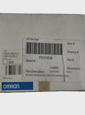 *NEWINBOX*OMRONI/OPOWERUNITC500-PS222-E3G2A5-PS222-E