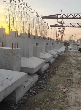 预制式装配式钢结构基础墩模具独立基础墩模具浇筑方台基础墩模板