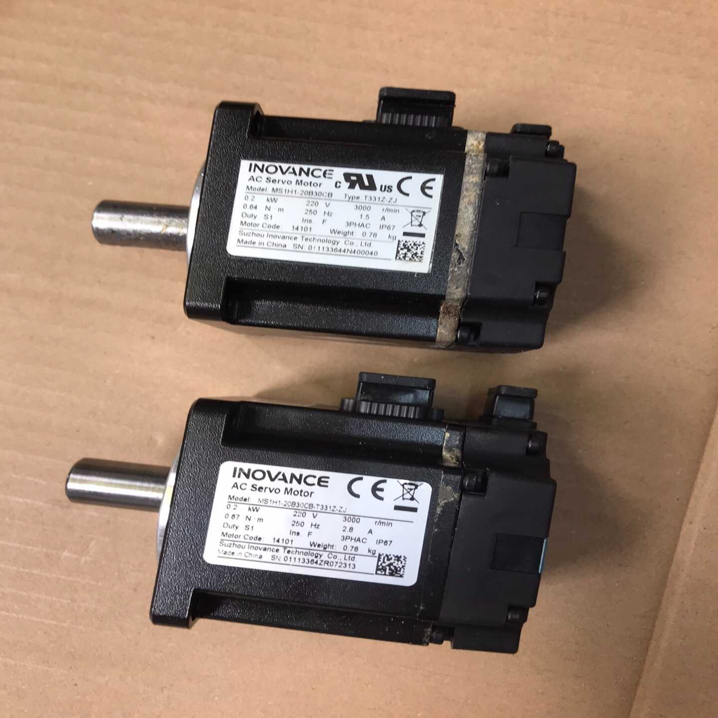 议价汇川电机MS1H1-20B30CB-T331Z-ZJ，20c0现货/维修