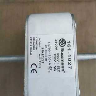 咨询 10271500A690V Bussmann熔断器161