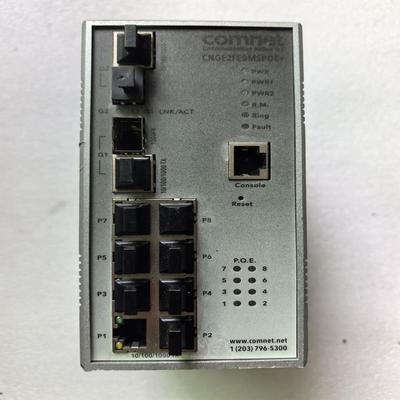 询价~Comnet工业级8口POE交换机，型号CNGE2FE8MS