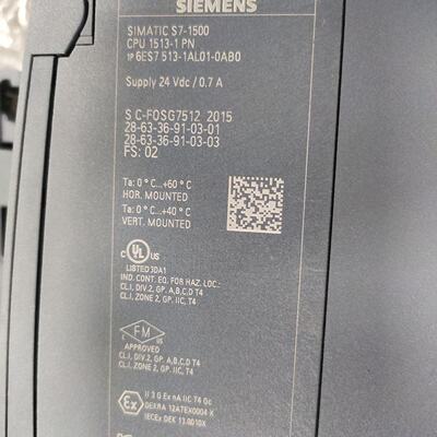 西门子CPU15131PN型号6ES75131A