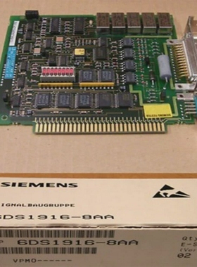Siemens6DS1916-8AAVersion:02Signalbaugruppe-unused/OVP-