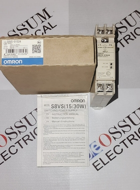 OMRONS8VS-01524POWERSUPPLYINPUT100-240VACOUTPUT24VDC