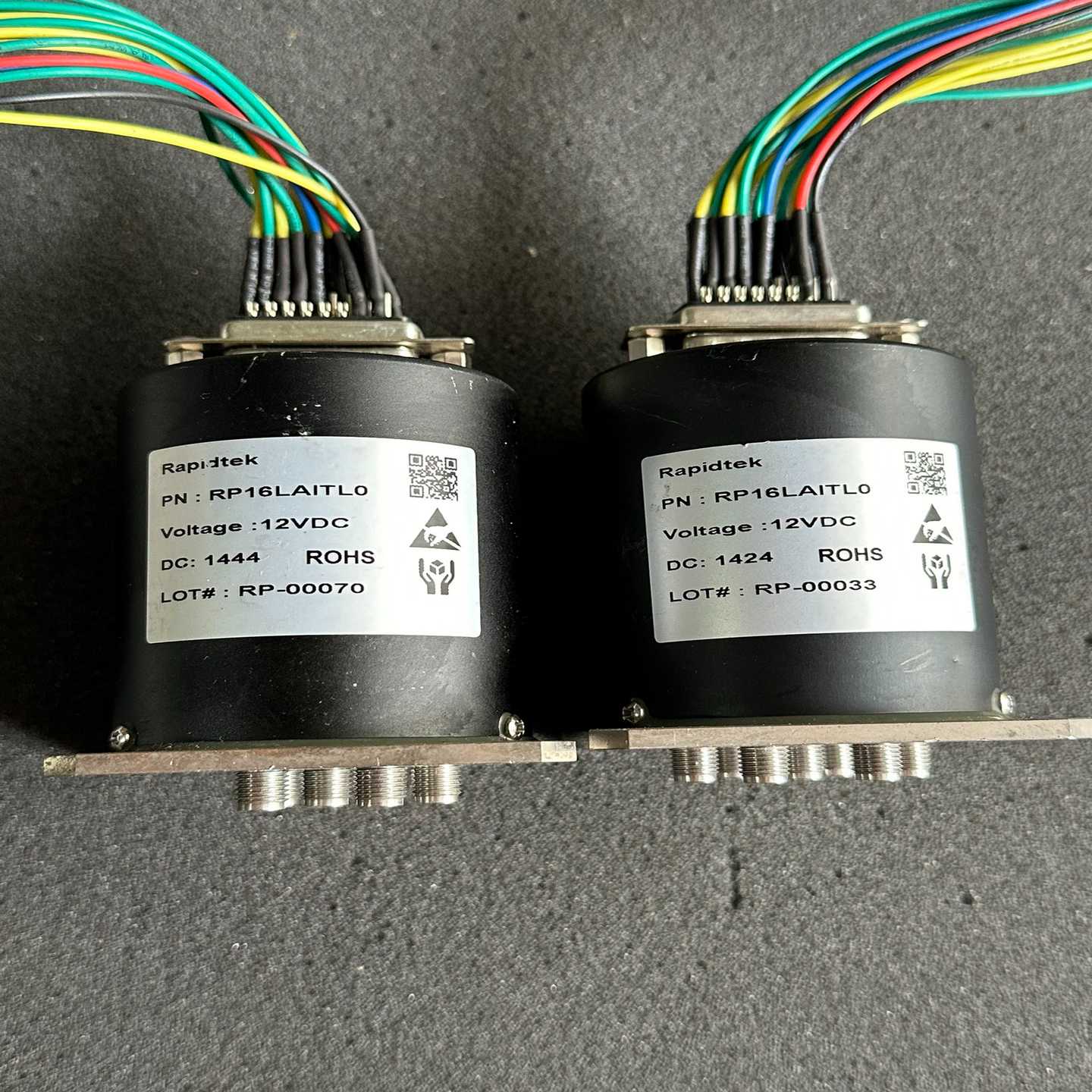 Rapidtek射频同轴开关RP16-LA0TL0两个。--议价商品