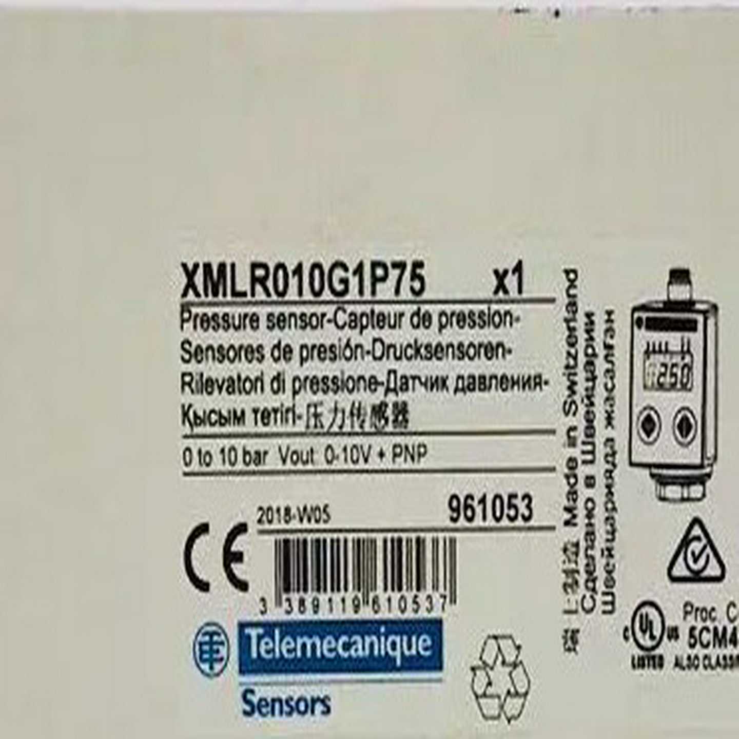 【议价】XMLR010G1P75压力传感器