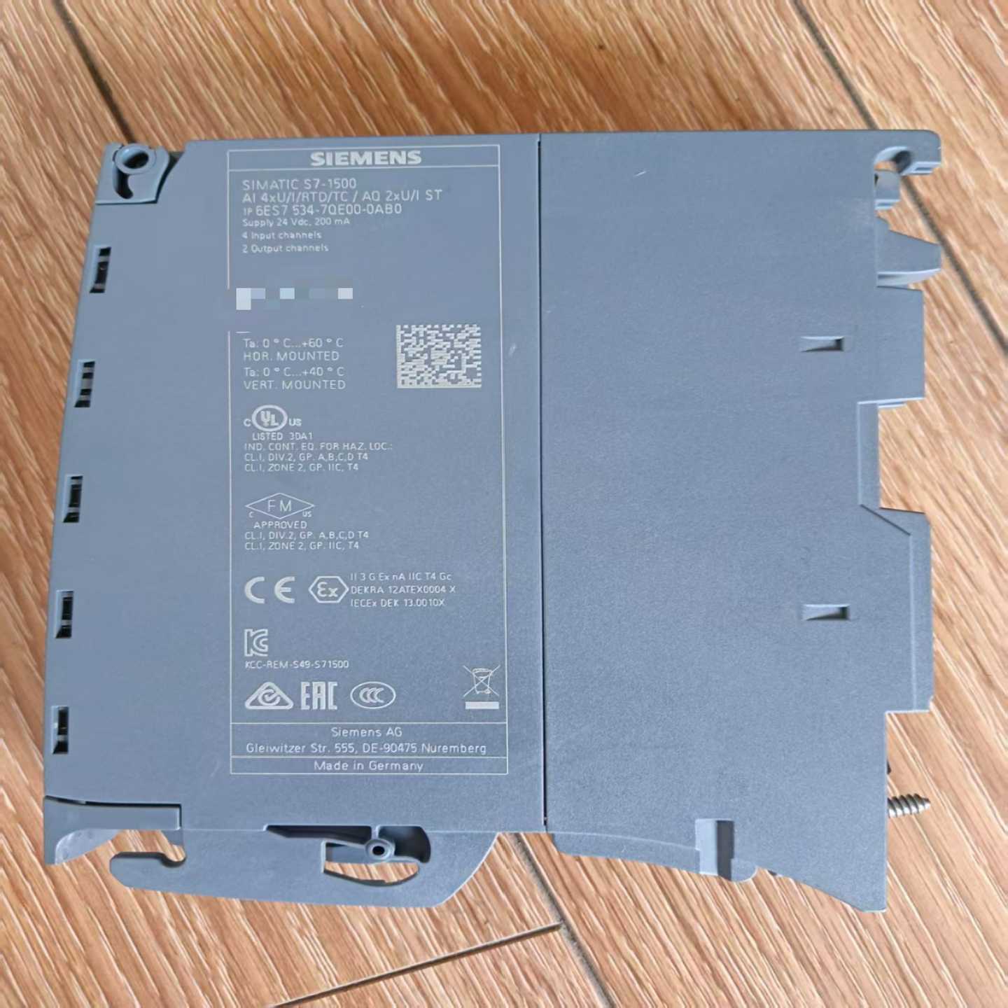 6ES7534-7QE00-0AB0冲新裸机实物图有需要的联-议价