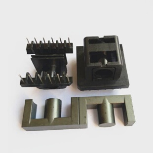 EC3435ER3435干式变压器磁芯ETD34骨架卧式双槽66带外壳