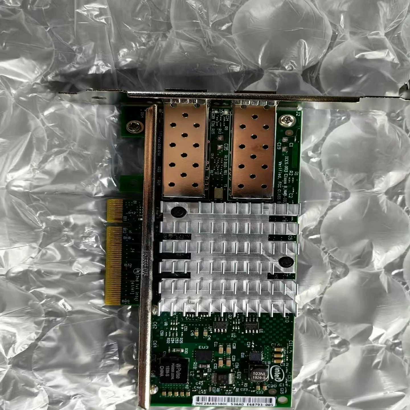 英特尔X520-DA2双口万兆网卡，保证英特尔，外观-议价