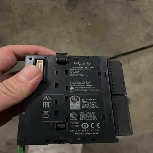 施耐德输入模块，TM3DI16G，数量5，--议价商品