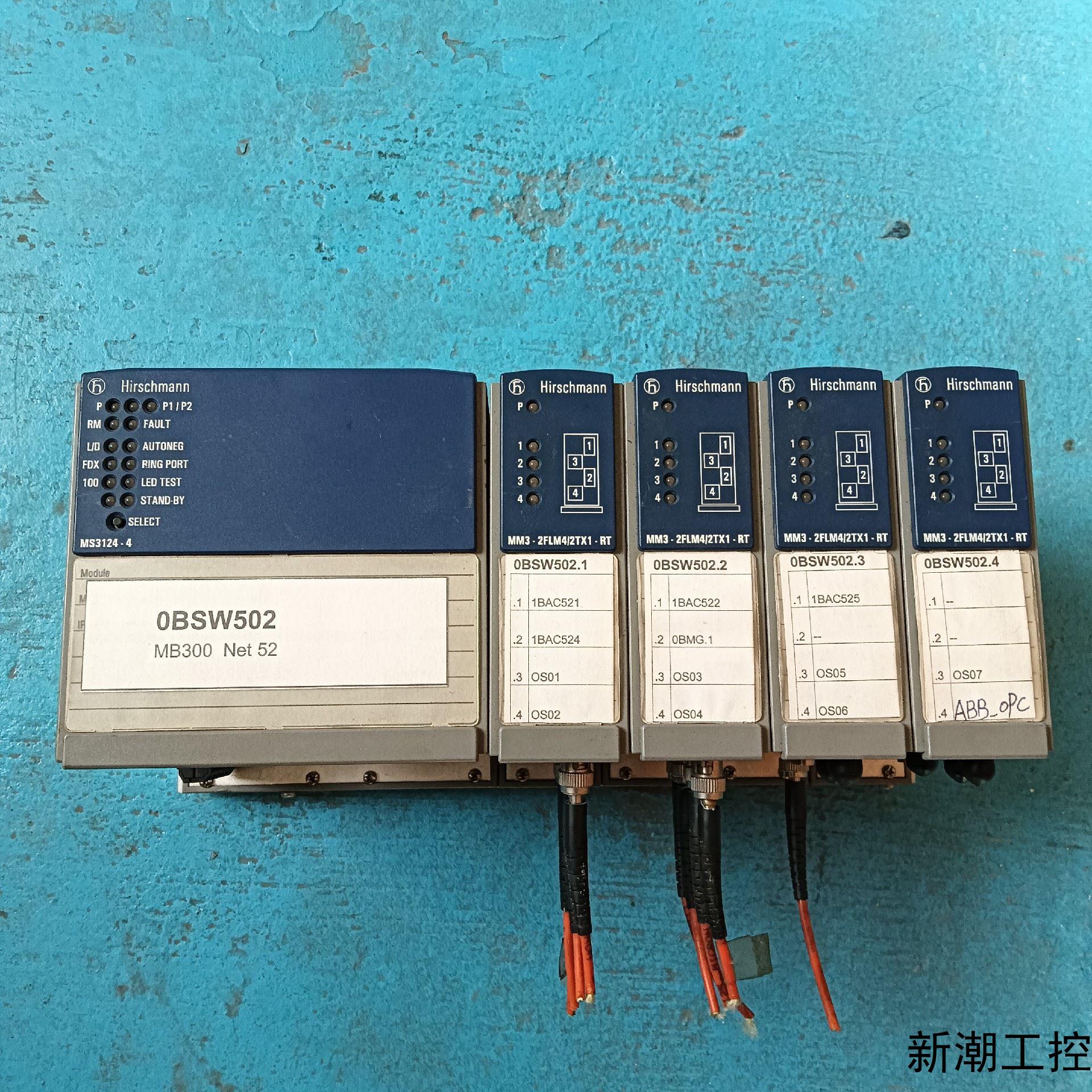 赫斯曼工业交换机模块MS3124 - 4 一个议价商品
