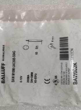 巴鲁夫BAWM18MI-UAC50B-S04G适用