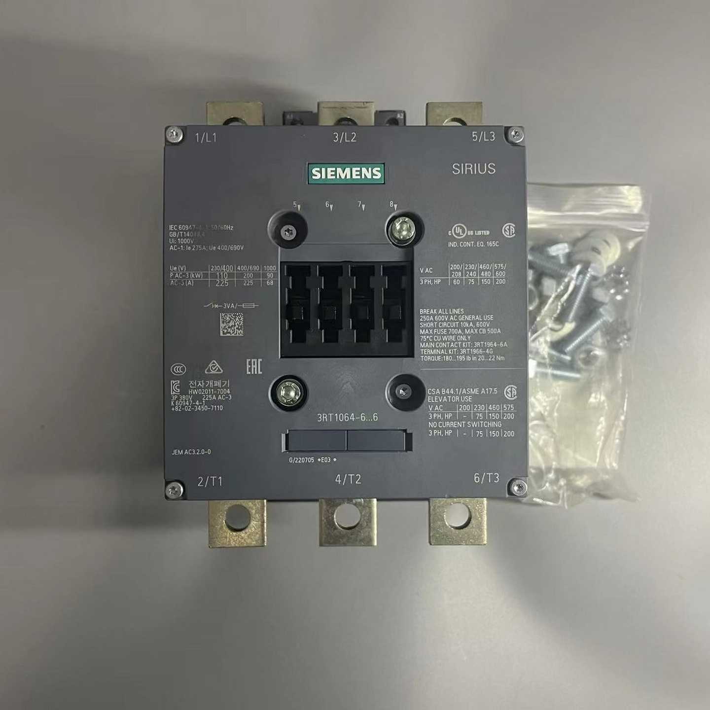 询~SIMENS 接触器 3RT1064-6...6议价