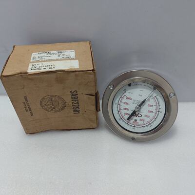 Ashcroft 25160110 Allgemeine Service Anzeige Range 315Psi