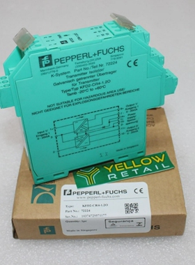 PEPPERLFUCHSKFD2-CR4-1.2O变速器电源和信号隔离器72224