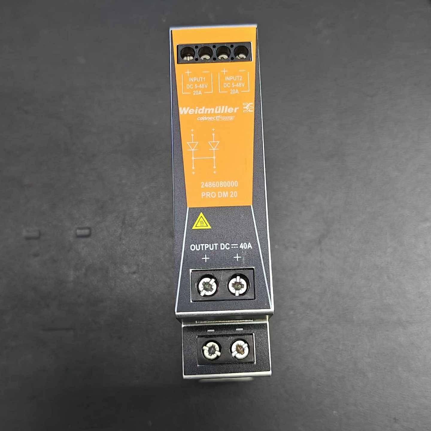 （洋洋设备）魏德米勒电源二极管冗余模块PRODM202486080