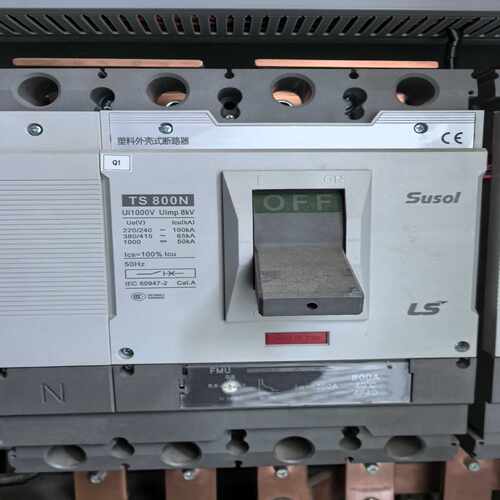 （洋洋设备）LS塑壳断路器，TS800N，4P，800A，4台，可