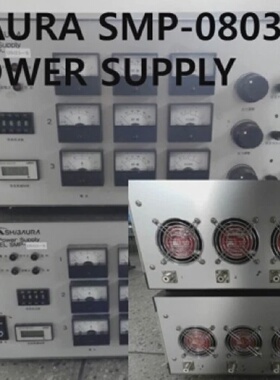 Used SHIBAURA  SMP0803S  RF POWER SUPPLY 1pcs