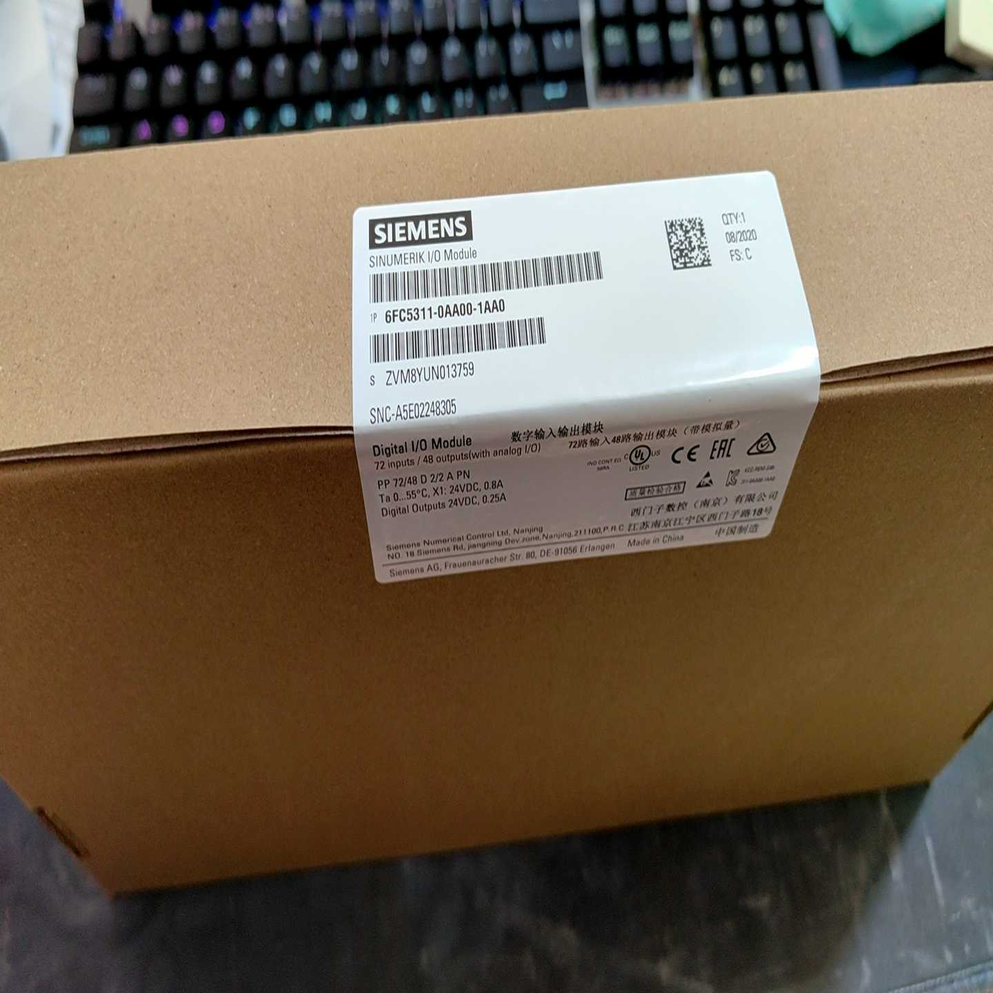 【议价】I/O模块6FC5311-0AA00-1AA0适用