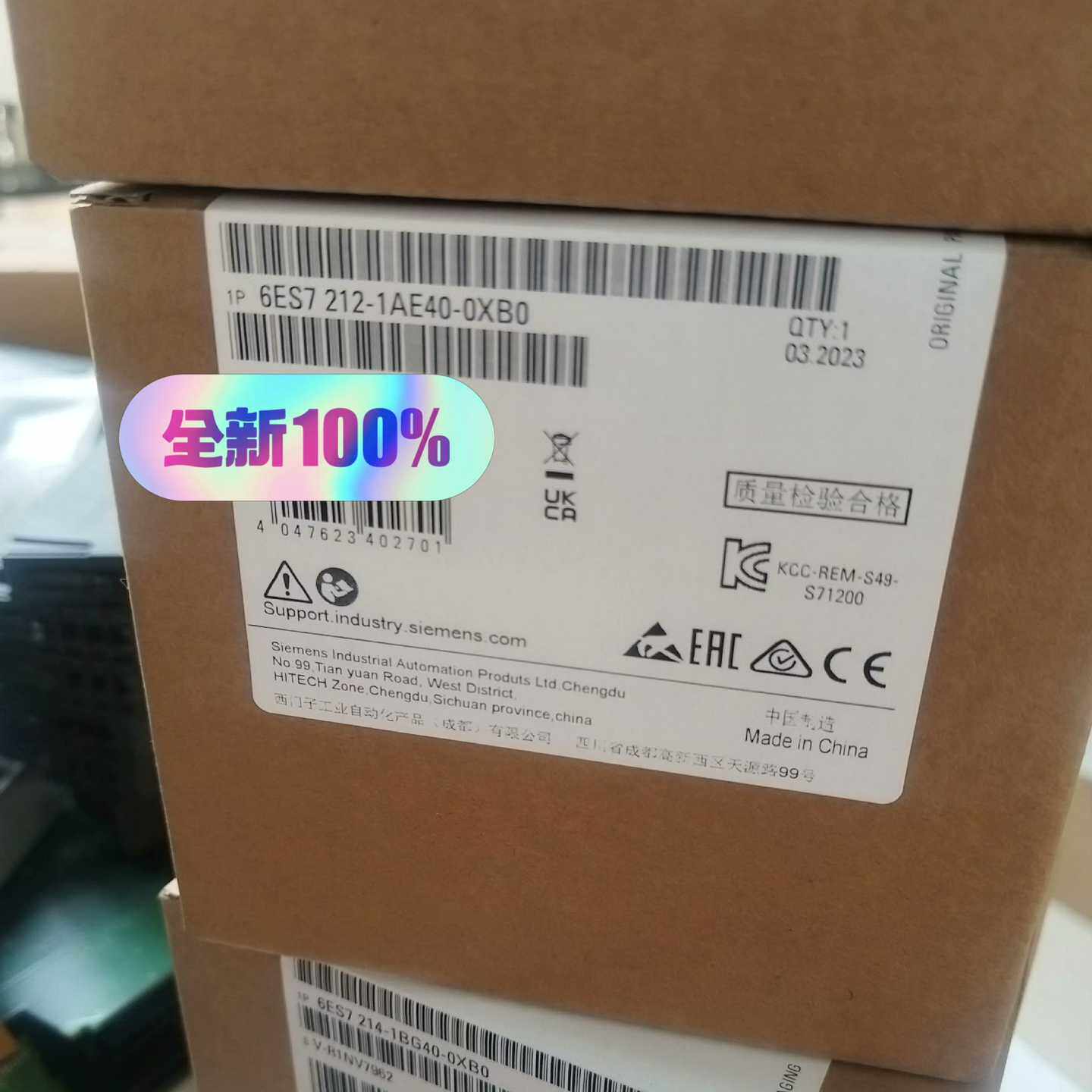 6ES7212-1AE40-0XB0未拆封顺丰询价