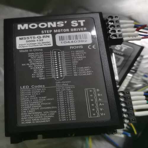 议价拆机鸣志moos步进驱动器5-Q-，成色适用