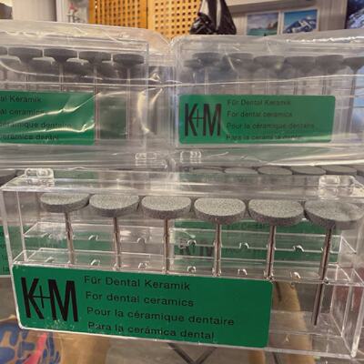 K  M716.HP.160.GRN  Set 204 Bohrer Jota Swiss  Dental Kerami