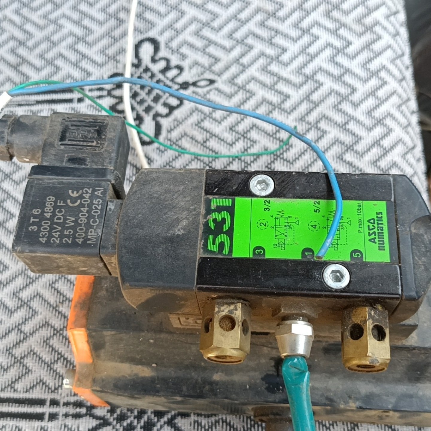 【请询价】ASCO电磁阀G531C001MS 二手拆机成色如图标价电磁