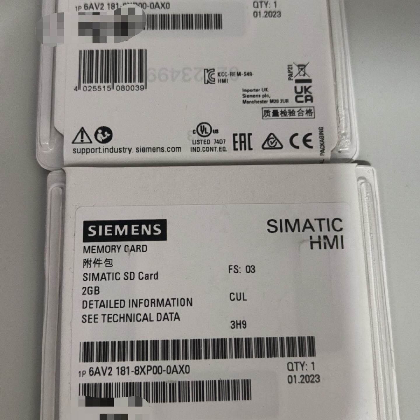 询价-6AV21818XP000AX0未封