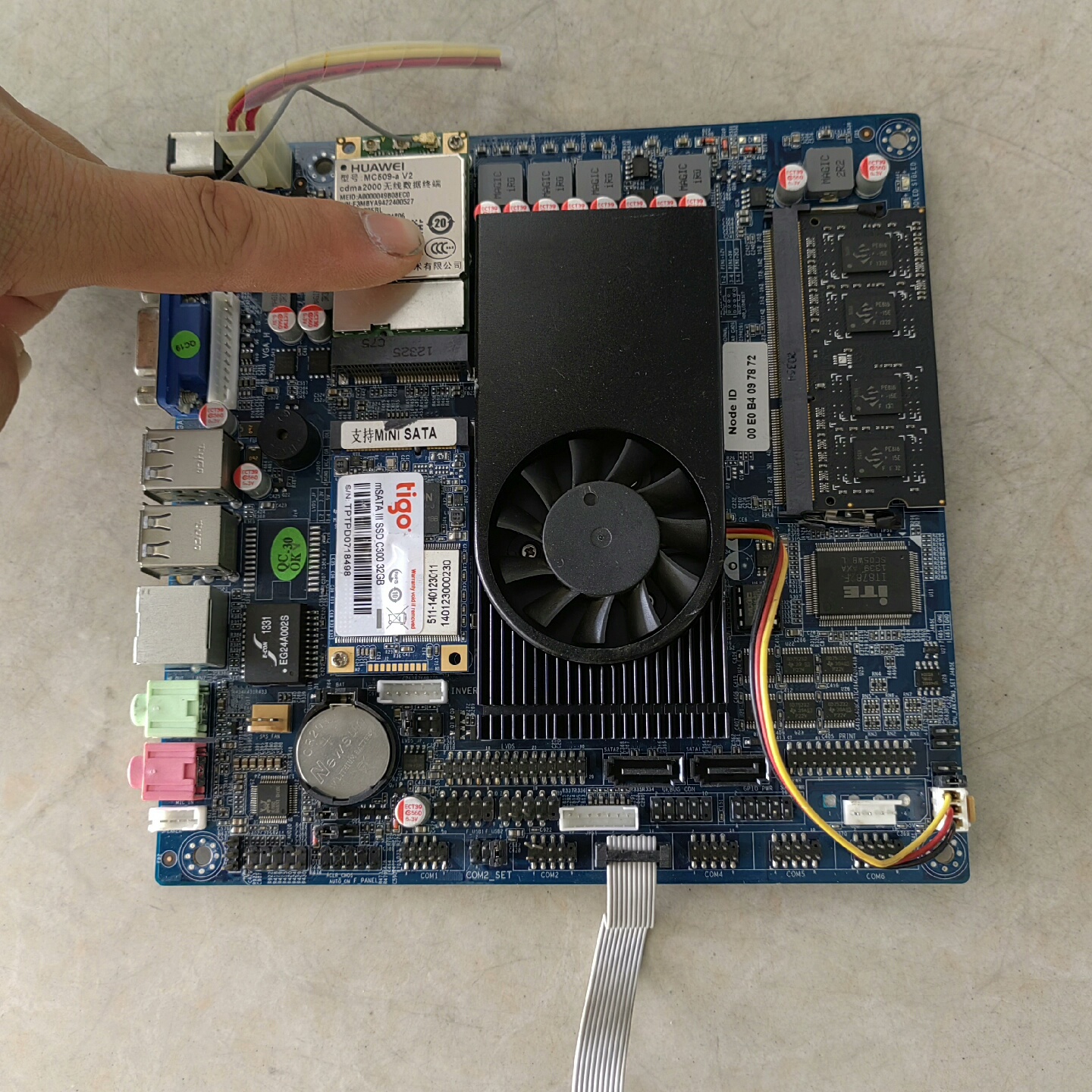 议价远程控制器主板ITX1037CLNA实图所拍拆机件不知议价