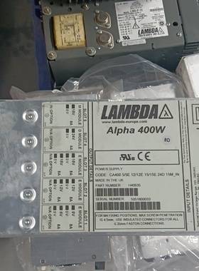LAMBDA兰达Alpha400W电源型号CA4005议价