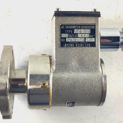 Kyowa Keiki AK15E Ac Tachometer Generator 35 VOLTS AT 1000 M