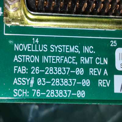 NOVELLUS板子26-283837-0003-283询价