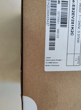 议价e82ev251k2c全新原装伦茨Lenze变频器E82EV251-2C现货