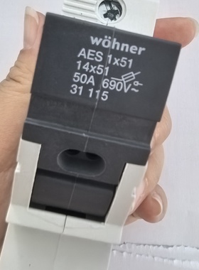 Whner保险座配套保险丝型号AES1x5114x