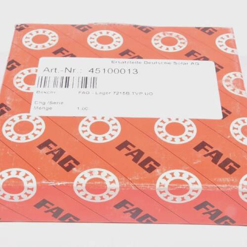 FAG 7215B.TVP.UO angular ball bearing  NEW