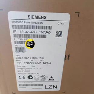7UA0西门子 G120功率模块 0BE33 议价6SL3224
