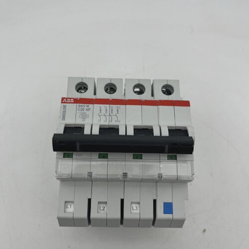 ABB  S403 M C20NP CIRCUIT BREAKER USED  WORKING