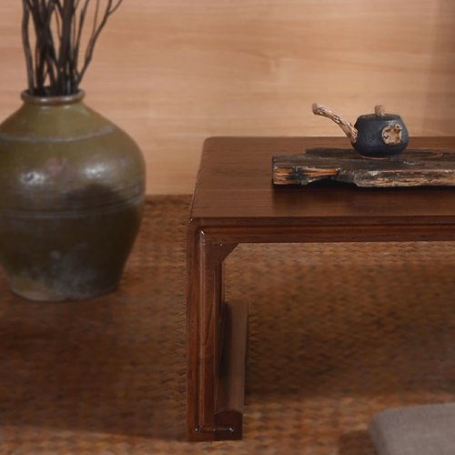 梧桐木国a学桌阳台榻榻米小茶几矮桌飘窗桌子地台实木炕桌茶桌炕