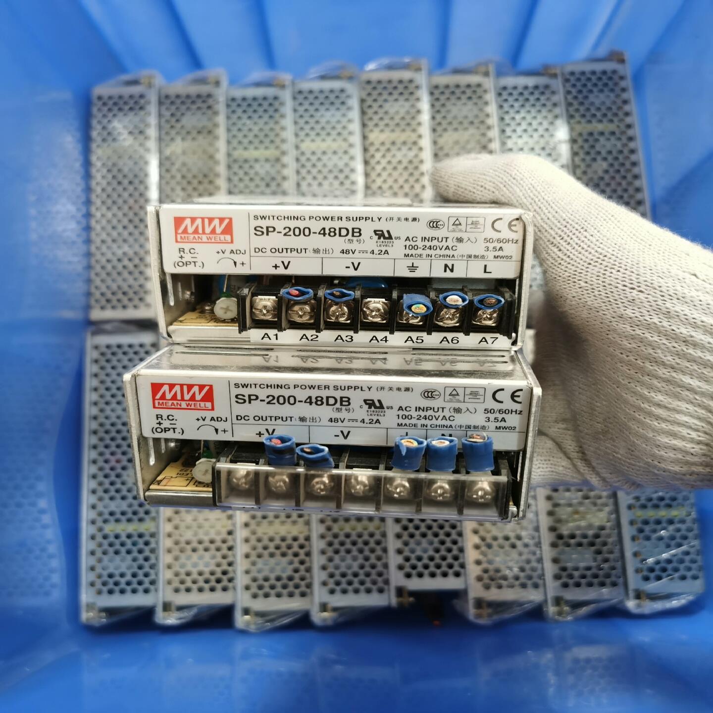 明纬SP-200-48DB48V42A正常；议价