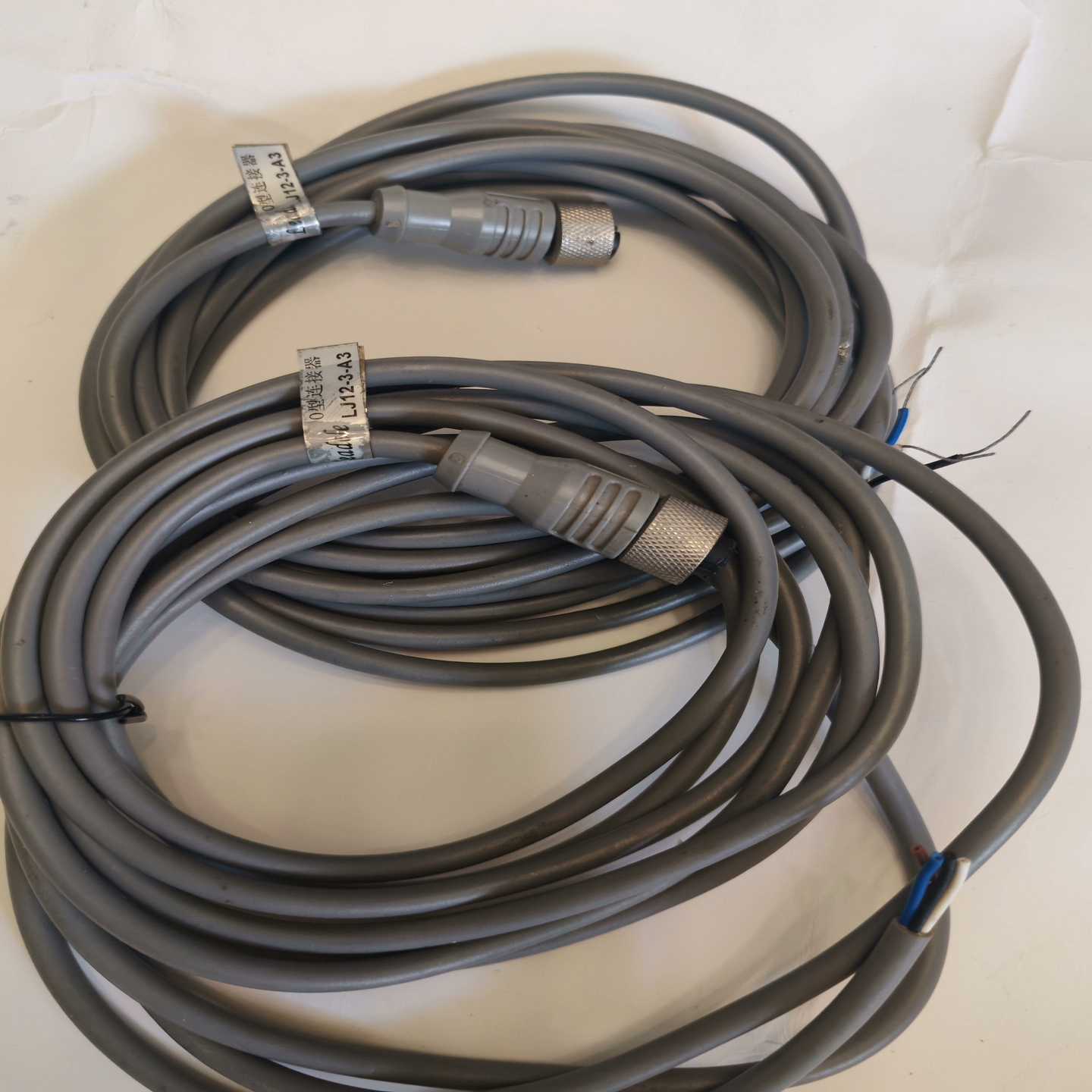 1/O型连接器，型号，LJ12-3-A3，2条，线长2米，不--议价商品