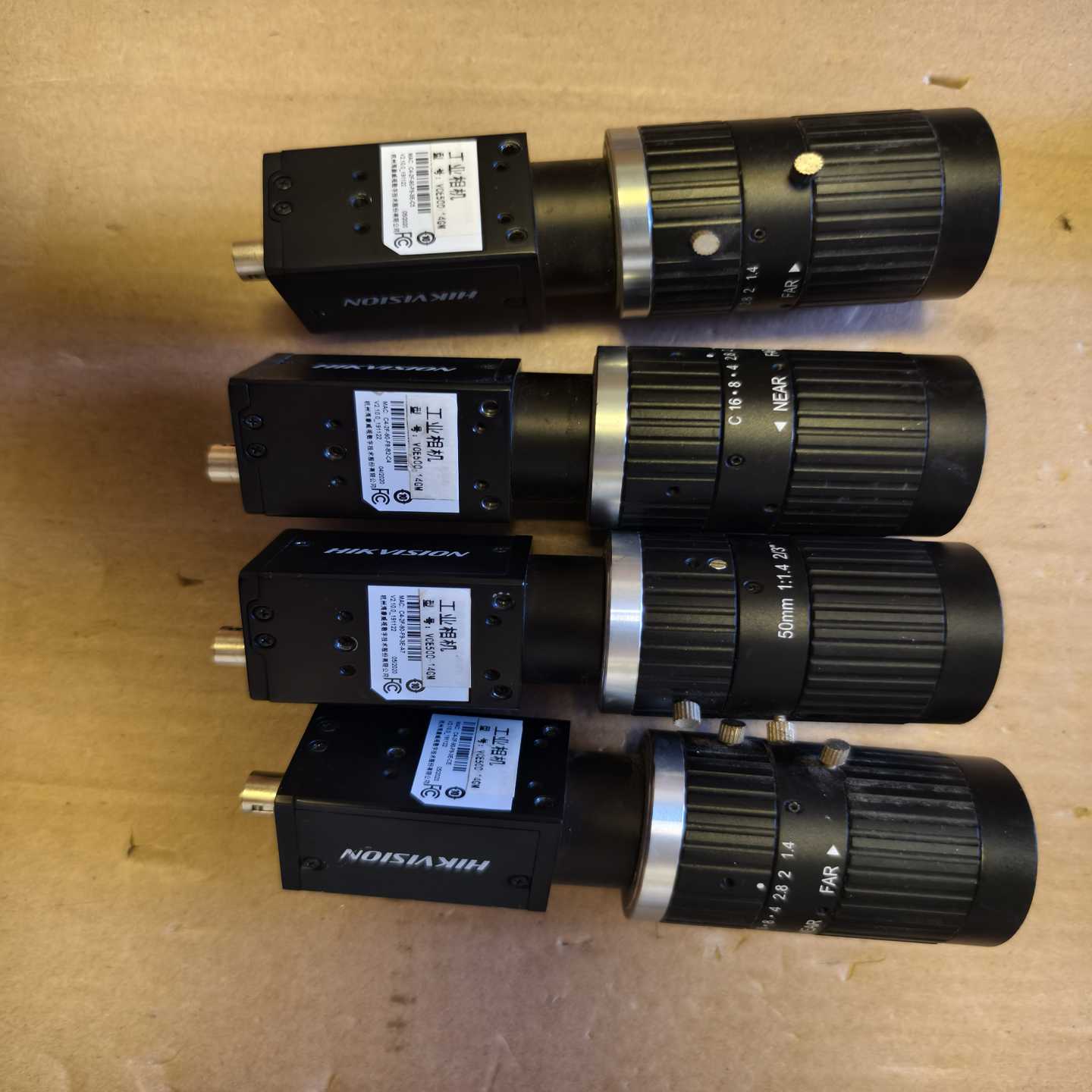 海康威视工业相机VCE500-14GM，实物拍摄，成色如图，--议价商品