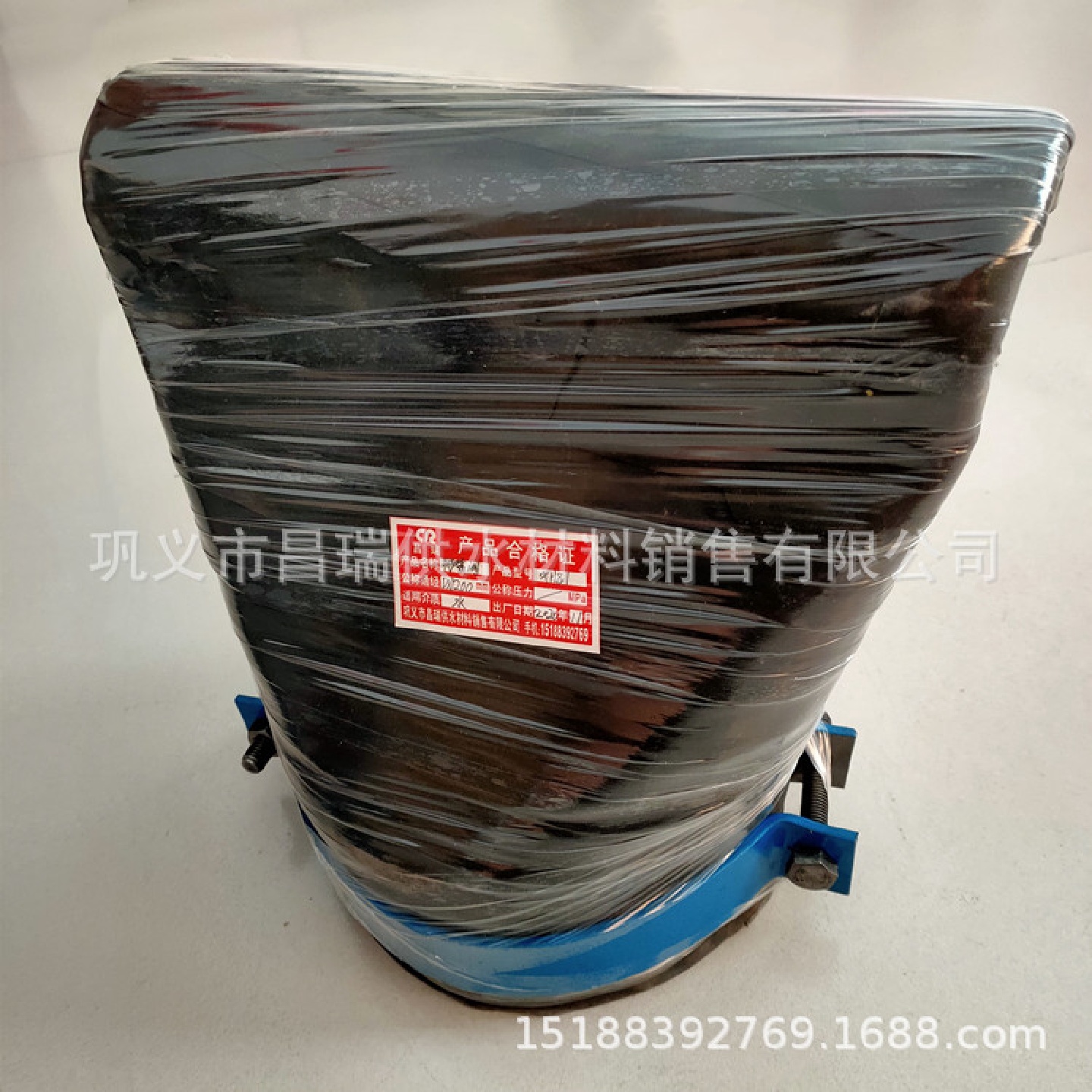 卡箍式鸭嘴阀水泥管道连接排水止回橡胶柔性单向阀防倒灌DN100