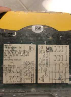 751167皮尔滋安全继电器皮尔磁安全继电器膜有点破询价