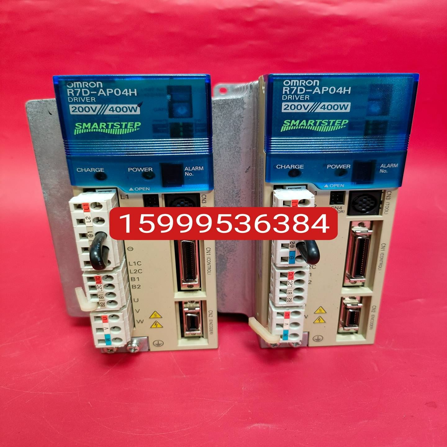 议价-R7D-AP04H/R7D-AP04L欧姆龙OMRON伺服驱动器400W现货九成新